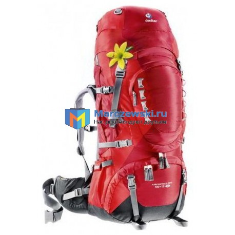 Deuter Aircontact PRO SL 55+15 red (cranberry/fire)